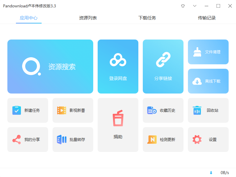 图片[1] | Pandownload卢本伟修改版，被全网封杀的神器，再次复活！ | i3综合社区