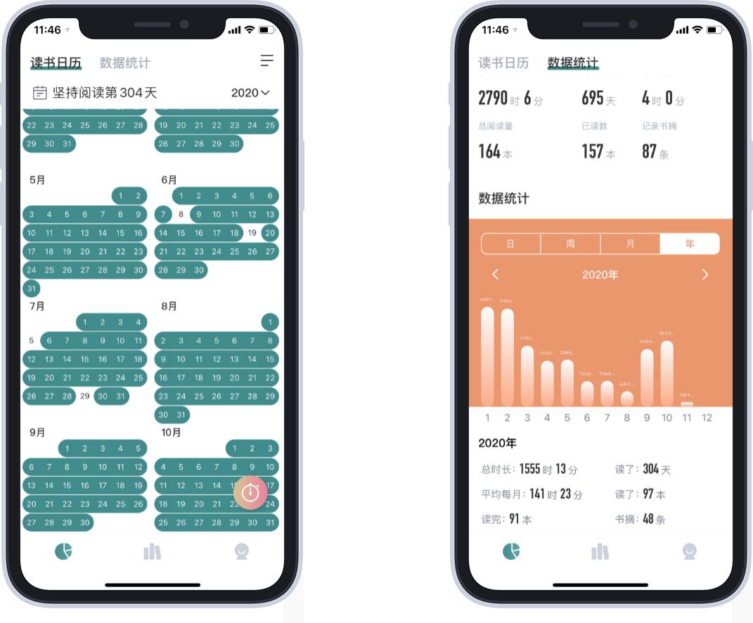 阅读记录 - 记录你的阅读时间[iPhone/Android] 2