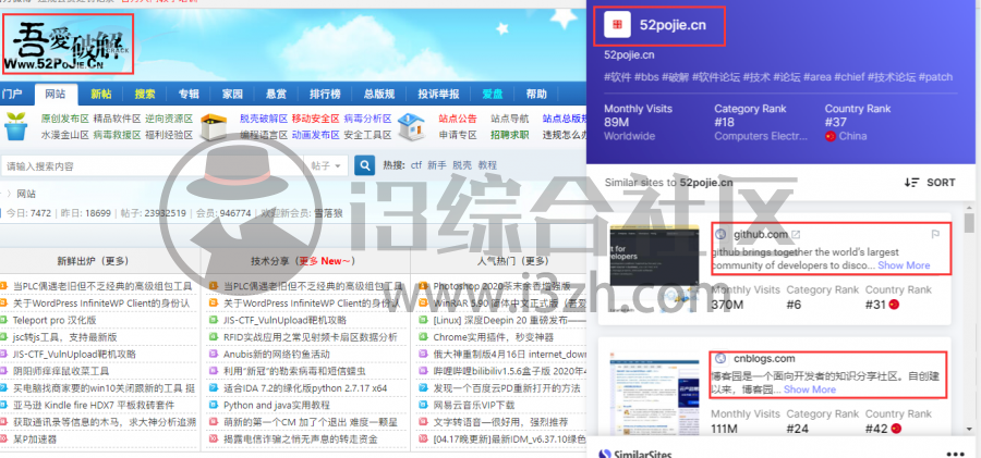 图片[4] | 发现相关网站(Similarsites)，有个大胆的想法，能找“羞羞”的网站? | i3综合社区