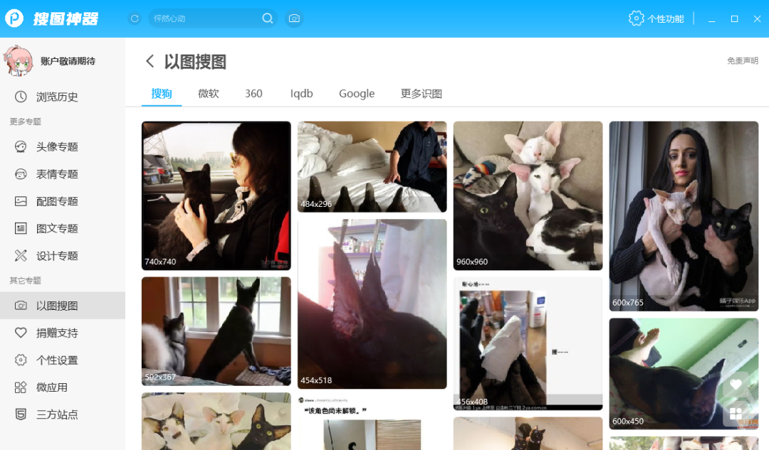 图片[6] | 搜图神器，新增Windows和iOS版本，那不得安利一波！ | i3综合社区