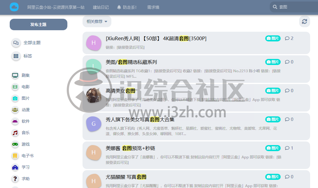 图片[5] | 阿里云盘资源永久汇总页(alipan.vip)，要啥有啥，千万别乱搜！ | i3综合社区