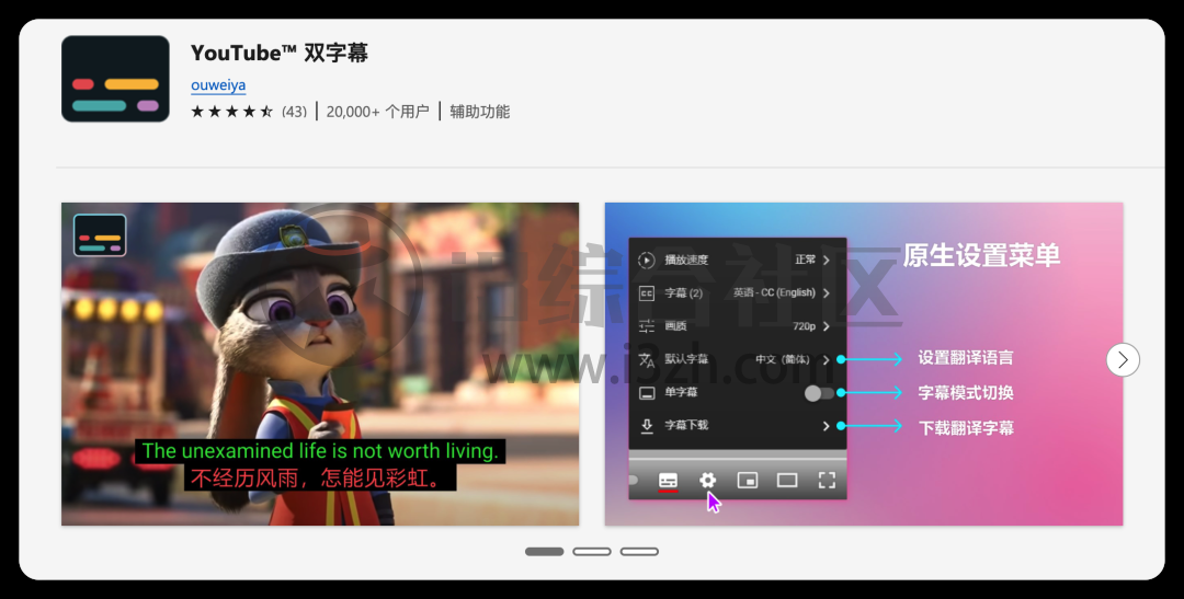 Youtube双字幕 强大的浏览器外挂翻译插件 看 油管 又方便了