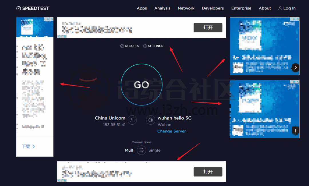 图片[1] | Speedtest网络测速v4.5.26 中文专业版，号称排名世界第一的APP，终于被净化了！ | i3综合社区
