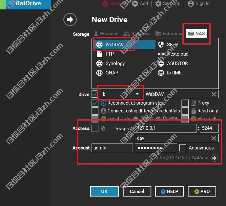 图片[23] | Alist、RaiDrive，将网盘挂载到本地磁盘，帮你聚合二十几种网盘！ | i3综合社区
