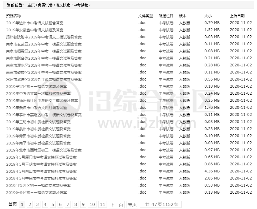 图片[2] | 第一试卷网(shijuan1.com)，免费下载小学/初中/高中各科目的试卷！ | i3综合社区