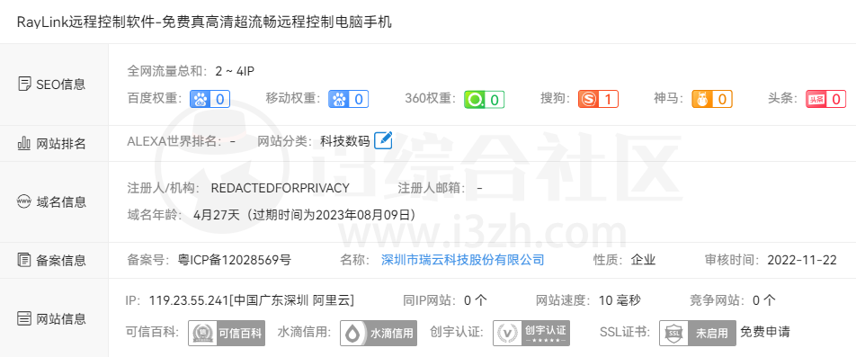 图片[1] | RayLink远程控制软件，免费、真高清、超流畅的远程控制电脑手机！ | i3综合社区