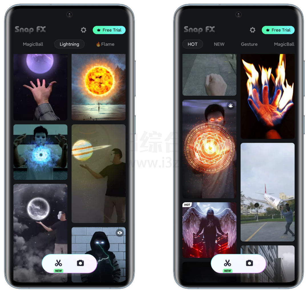 图片[2] | Snap FX_v2.10.697解锁会员版，国外一款非常牛逼的特效视频APP！ | i3综合社区