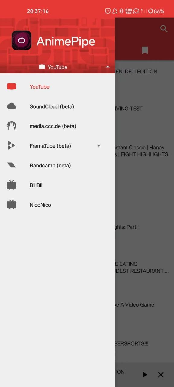 AnimePipe_v2.6.2，只需这一款APP，就能看遍全网优质视频！