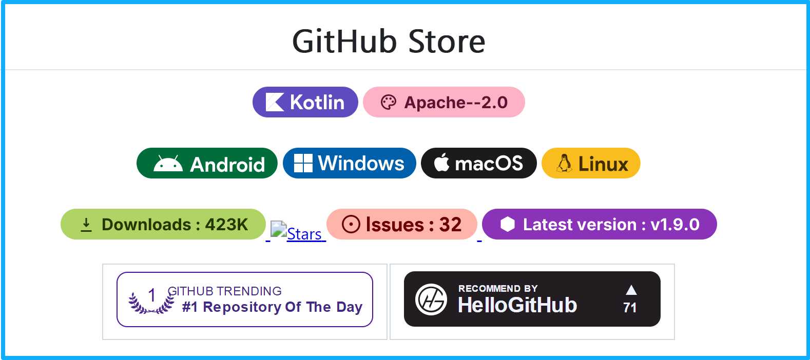 图片[3] | GitHub Store_1.9.0，开源Github应用商店，一键安装更新 | i3综合社区